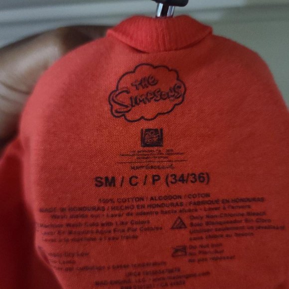 New Men's The Simpsons Krusty the Clown TShirt Small - Picture 3 of 3